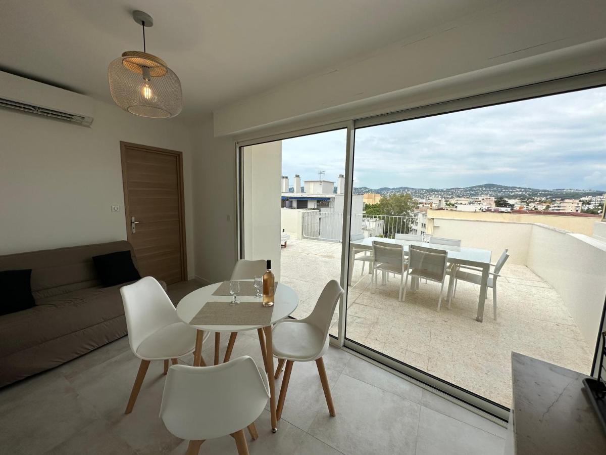Superbe T2 En Dernier Etage Lägenhet Antibes Exteriör bild
